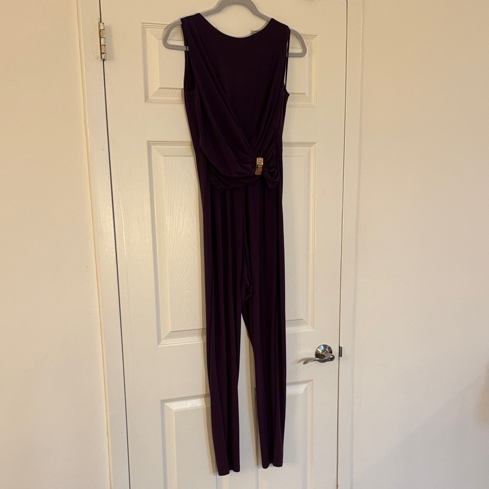 Elegant Purple Jumpsuit